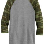DISCONTINUED  Alternative Eco-Jersey ™  3/4-Sleeve Raglan Henley - 