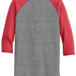 DISCONTINUED  Alternative Eco-Jersey ™  3/4-Sleeve Raglan Henley - 