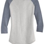DISCONTINUED  Alternative Women's Outfield 3/4-Sleeve Vintage 50/50 Tee - 