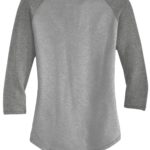 DISCONTINUED  Alternative Women's Outfield 3/4-Sleeve Vintage 50/50 Tee - 