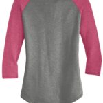 DISCONTINUED  Alternative Women's Outfield 3/4-Sleeve Vintage 50/50 Tee - 