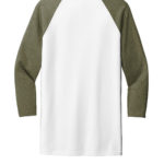 BELLA+CANVAS  ®  Unisex 3/4-Sleeve Baseball Tee - 