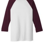BELLA+CANVAS  ®  Unisex 3/4-Sleeve Baseball Tee - 