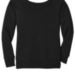 DISCONTINUED  BELLA+CANVAS  ®  Women's Sponge Fleece Wide-Neck Sweatshirt - 