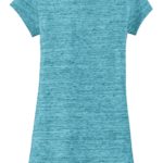 DISCONTINUED  District ®  - Juniors Extreme Heather V-Neck Tee - 