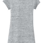 DISCONTINUED  District ®  - Juniors Extreme Heather V-Neck Tee - 