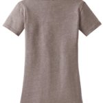 DISCONTINUED  District ®  Juniors Tri-Blend V-Neck Tee - 
