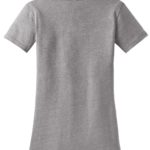 DISCONTINUED  District ®  Juniors Tri-Blend V-Neck Tee - 