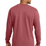 COMFORT COLORS  ®  Heavyweight Ring Spun Long Sleeve Pocket Tee - 
