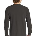 COMFORT COLORS  ®  Heavyweight Ring Spun Long Sleeve Pocket Tee - 