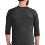 DISCONTINUED  Alternative Eco-Jersey ™  3/4-Sleeve Raglan Henley - 