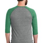 DISCONTINUED  Alternative Eco-Jersey ™  3/4-Sleeve Raglan Henley - 