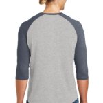 DISCONTINUED  Alternative Dugout 3/4-Sleeve Vintage 50/50 Tee - 