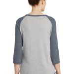 DISCONTINUED  Alternative Women's Outfield 3/4-Sleeve Vintage 50/50 Tee - 