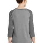 DISCONTINUED  Alternative Women's Outfield 3/4-Sleeve Vintage 50/50 Tee - 