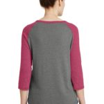 DISCONTINUED  Alternative Women's Outfield 3/4-Sleeve Vintage 50/50 Tee - 