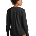 Brooks Brothers ®  Women's Open-Neck Satin Blouse - 