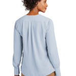 Brooks Brothers ®  Women's Open-Neck Satin Blouse - 