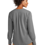 Brooks Brothers ®  Women's Open-Neck Satin Blouse - 