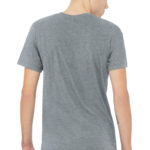 BELLA+CANVAS ®  Unisex Heather CVC V-Neck Tee - 