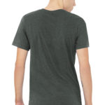 BELLA+CANVAS ®  Unisex Heather CVC V-Neck Tee - 
