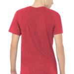 BELLA+CANVAS ®  Unisex Heather CVC V-Neck Tee - 