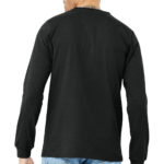 BELLA+CANVAS ®  Unisex Heather CVC Long Sleeve Tee - 
