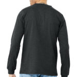 BELLA+CANVAS ®  Unisex Heather CVC Long Sleeve Tee - 