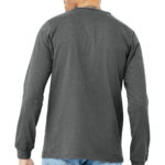 BELLA+CANVAS ®  Unisex Heather CVC Long Sleeve Tee - 