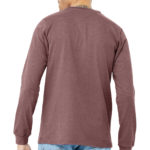 BELLA+CANVAS ®  Unisex Heather CVC Long Sleeve Tee - 