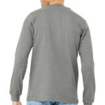 BELLA+CANVAS ®  Unisex Heather CVC Long Sleeve Tee - 