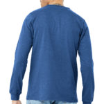 BELLA+CANVAS ®  Unisex Heather CVC Long Sleeve Tee - 
