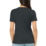 BELLA+CANVAS ®  Women's Relaxed Heather CVC V-Neck Tee - 
