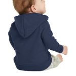 Port & Company ®  Infant Core Fleece Full-Zip Hooded Sweatshirt - 