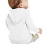 Port & Company ®  Infant Core Fleece Full-Zip Hooded Sweatshirt - 