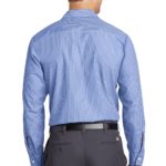 Red Kap ®  Long Sleeve Striped Industrial Work Shirt - 