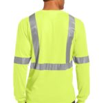 CornerStone ®  ANSI 107 Class 2 Long Sleeve Safety T-Shirt - 