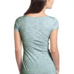DISCONTINUED  District ®  - Juniors Extreme Heather V-Neck Tee - 