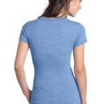 DISCONTINUED  District ®  Juniors Tri-Blend V-Neck Tee - 