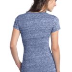 DISCONTINUED  District ®  Juniors Tri-Blend V-Neck Tee - 
