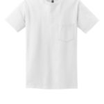 Gildan ®  - Ultra Cotton ®  100% US Cotton T-Shirt with Pocket. - 