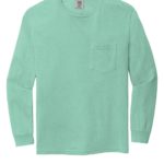COMFORT COLORS  ®  Heavyweight Ring Spun Long Sleeve Pocket Tee - 