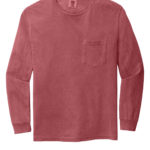 COMFORT COLORS  ®  Heavyweight Ring Spun Long Sleeve Pocket Tee - 