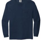 COMFORT COLORS  ®  Heavyweight Ring Spun Long Sleeve Pocket Tee - 