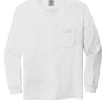 COMFORT COLORS  ®  Heavyweight Ring Spun Long Sleeve Pocket Tee - 