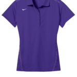 DISCONTINUED  Nike Ladies Dri-FIT Sport Swoosh Pique Polo - 
