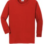 Gildan ®  Youth Heavy Cotton ™  100% Cotton Long Sleeve T-Shirt - 