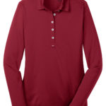Nike Women's Long Sleeve Dri-FIT Stretch Tech Polo - 