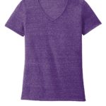 Jerzees  ®  Women's Snow Heather Jersey V-Neck T-Shirt - 
