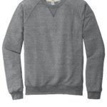 Jerzees  ®  Snow Heather French Terry Raglan Crew - 